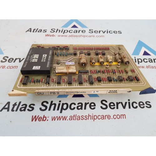 SAAB MARIN 9114664-001KA OUTPUT BOARD