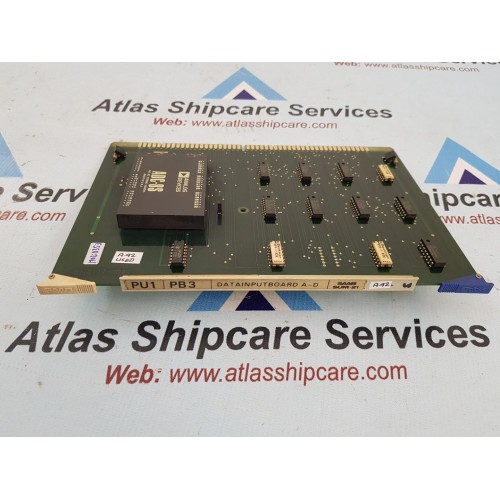 SAAB MARIN 9118117-002K DATA INPUT BOARD A-D
