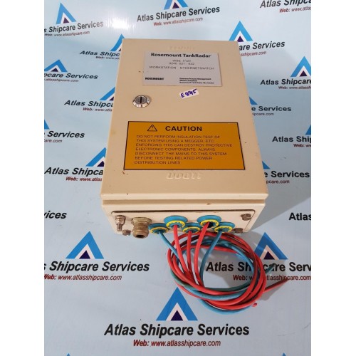 SAAB ROSEMOUNT TANKRADAR WSE 5120 WORKSTATION ETHERNET SWITCH