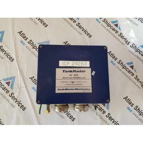 SAAB  TANKRADAR I/O BOX RELAY AND TERMINAL UNIT