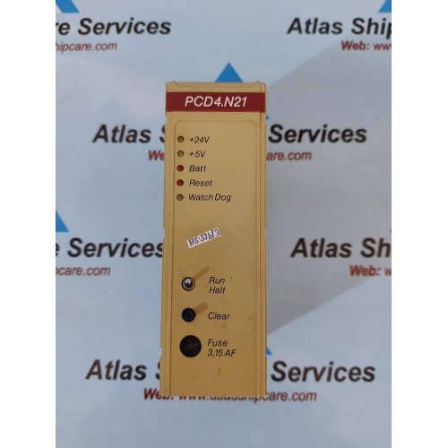 SAIA PCD4.N210M4 POWER SUPPLY MODULE
