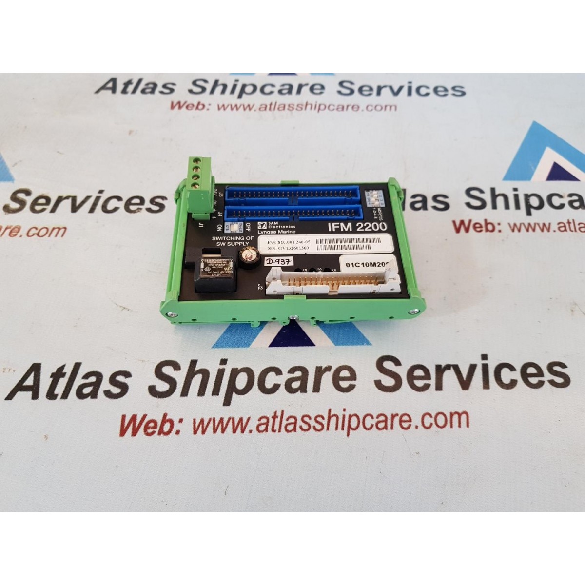 SAM ELECTRONICS LYNGSO MARINE IFM 2200 INTERFACE MODULE| Atlas Shipcare ...