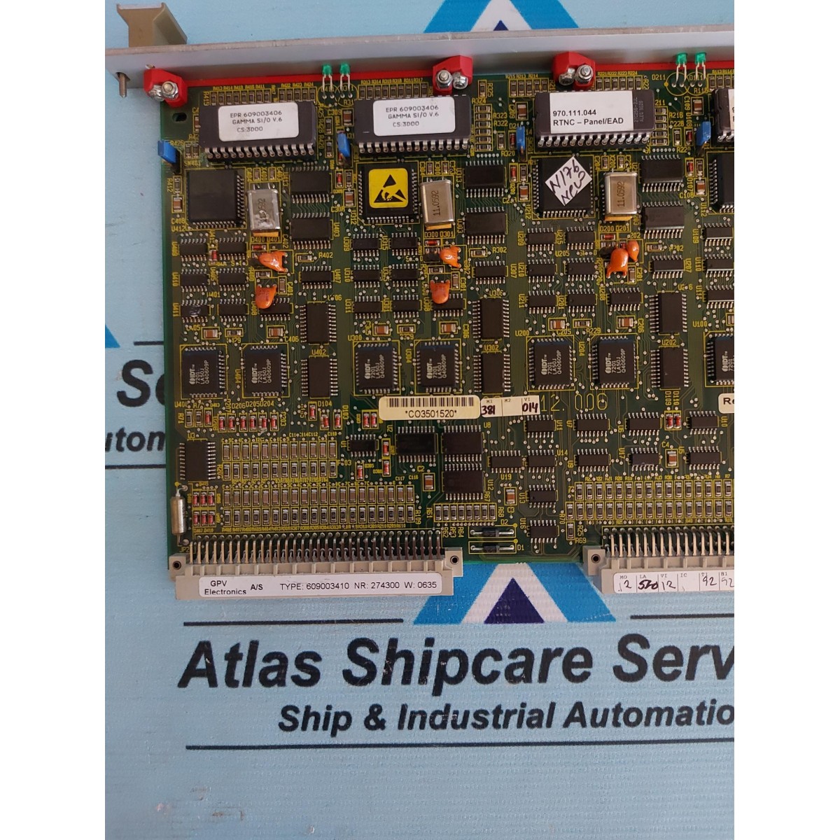 SAM ELECTRONICS LYNGSO MARINE STELLA GAMMA SI/O 4 CHANNEL PCB CARD ...