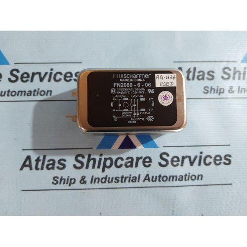 SCHAFFNER FN2080-6-06 POWER LINE FILTER