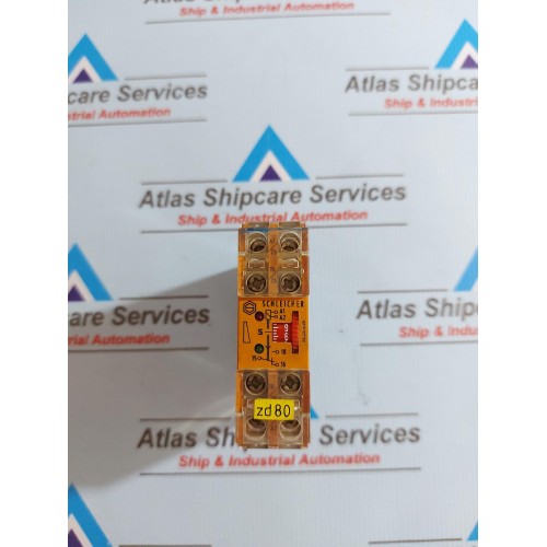 SCHLEICHER KZT 12 TIME RELAY 220V 50-60Hz 0.5-10s