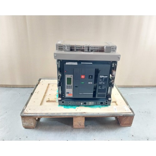 SCHNEIDER ELECTRIC NW08 H1 MASTERPACT CIRCUIT BREAKER 800A 3 POLE