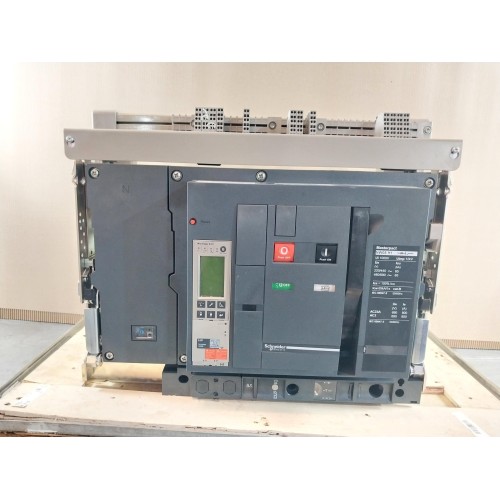 SCHNEIDER ELECTRIC NW08 H1 MASTERPACT CIRCUIT BREAKER 800A 4 POLE