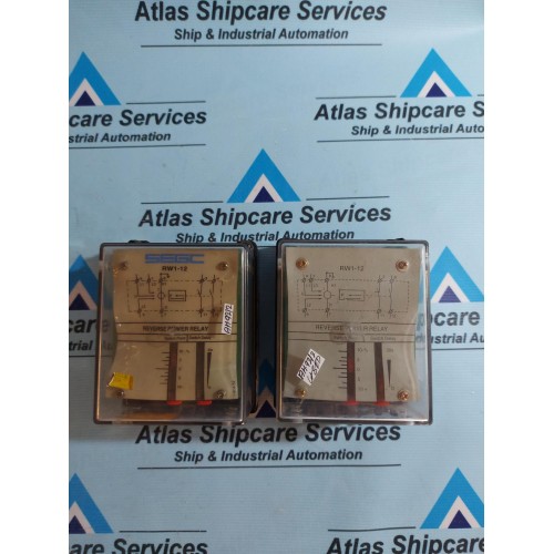 SEGC RW1-12-A-110-50-1 REVERSE POWER RELAY