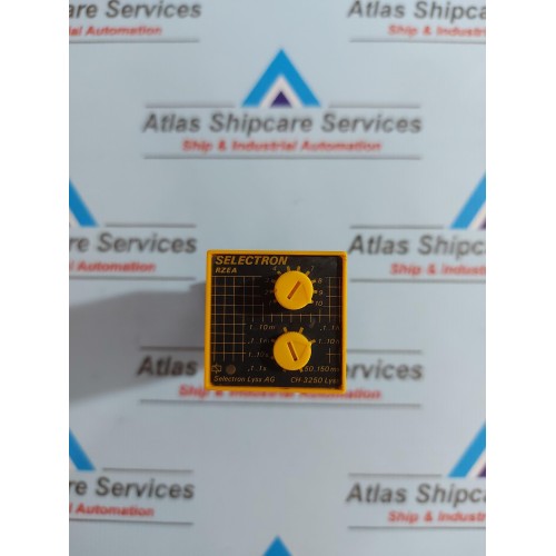 SELECTRON RZEA 30 MULTIFUNCTION TIME RELAY 50-150ms