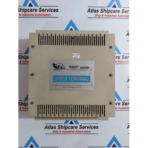 SERVIPOL SJ/01 VIDEO TERMINAL FACIT SYSTEM