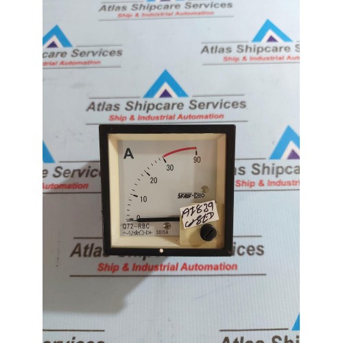 SFAIF-CMP Q72-RBC AMMETER 0-90A