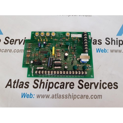 SHINKO C37F26878 CIRCUIT BOARD E3-1584 MCP614
