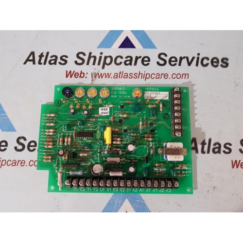SHINKO C37F26878 CIRCUIT BOARD E3-1584 MCP614 