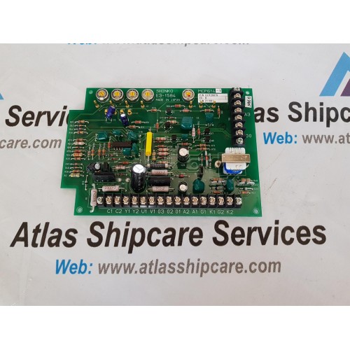 SHINKO C37F26879 CIRCUIT BOARD MCP614-1 E3-1584