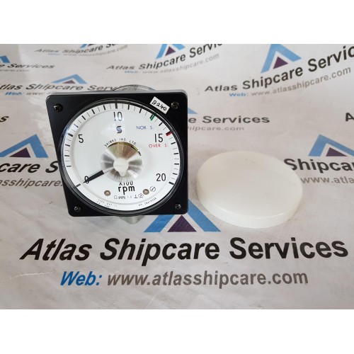 SHINKO DVF-|| X100 RPM AIRCRAFT TACHOMETER