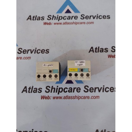 SIEMENS 3RH1921-1MA11 AUXILIARY SWITCH