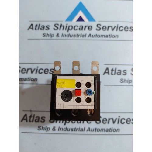SIEMENS 3UA58 00-8W MOTOR CONTROL OVERLOAD RELAY