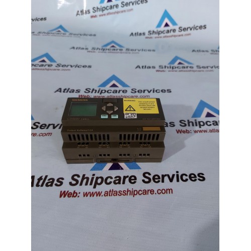SIEMENS 6ED1053-1HB00-0BA2 LOGOI 24RCL CONTROL MODULE