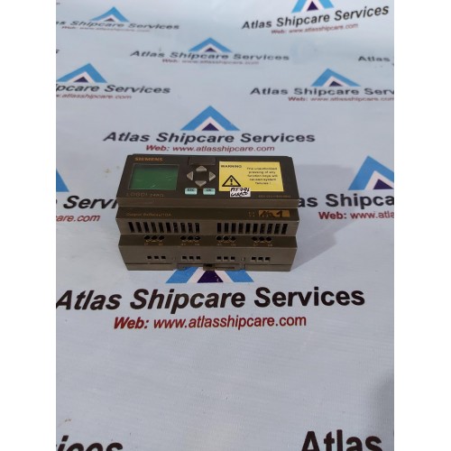 SIEMENS 6ED1053-1HB00-0BA2 LOGOI 24RCL CONTROL MODULE