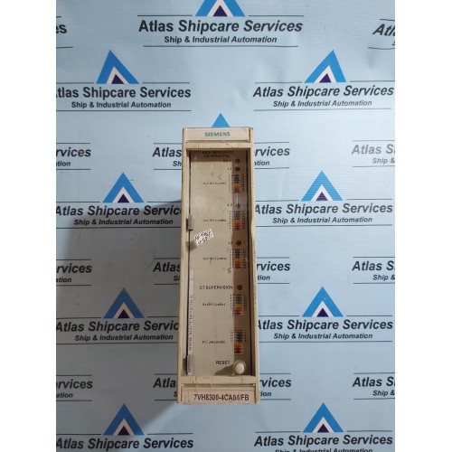 SIEMENS 7VH8300-4CA04/FB HIGH IMPEDANCE DIFFERENTIAL RELAY