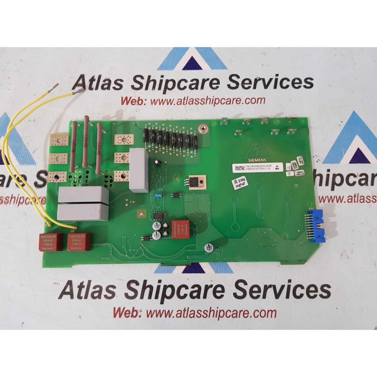 SIEMENS C98043-A7004-L1-8 MAIN BOARD PCB CARD| Atlas Shipcare Services