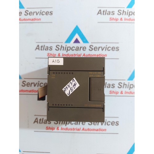 SIEMENS EM 231 CN 6ES7 231-0HC22-0XA8 ANALOG INPUT MODULE
