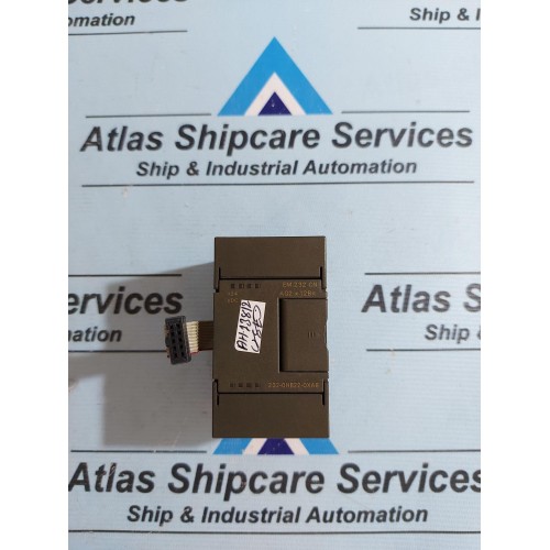 SIEMENS EM 232 CN 6ES7 232-0HB22-0XA8 ANALOG OUTPUT MODULE