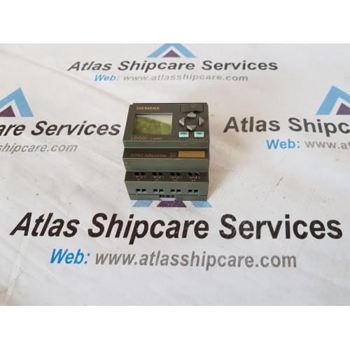 SIEMENS LOGO! 230RC 6ED1 052-1FB00-0BA6 LOGIC MODULE
