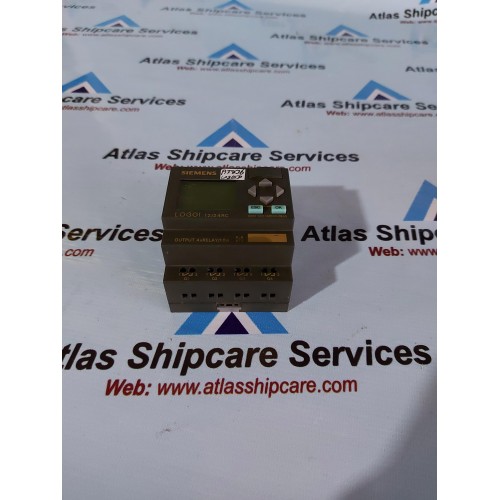 SIEMENS LOGOI 12/24RC 6ED1 052-1MD00-0BA5 CONTROL MODULE