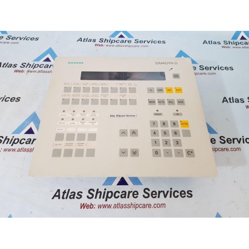 SIEMENS SIMADYN D OPERATOR PANEL OP1 6DD 1670-0AF-0