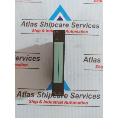 SIEMENS SIMATIC S7 6ES7 134-4FB01-0AB0 ANALOG INPUT MODULE