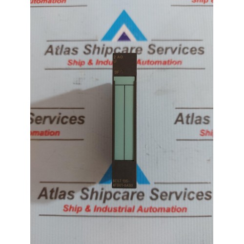SIEMENS SIMATIC S7 6ES7 135-4FB01-0AB0 ANALOG OUTPUT MODULE