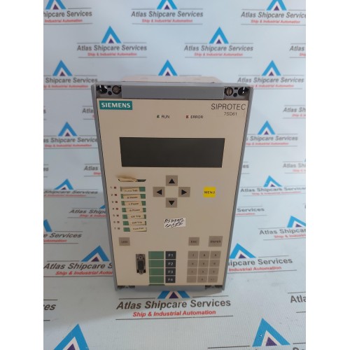 SIEMENS SIPROTEC 7SD6105-5BB29-0BA0/DD LINE DIFFERENTIAL PROTECTION RELAY