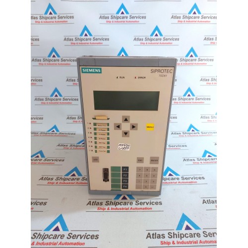 SIEMENS SIPROTEC 7SD6105-5BB29-0BA0/DD LINE DIFFERENTIAL PROTECTION RELAY