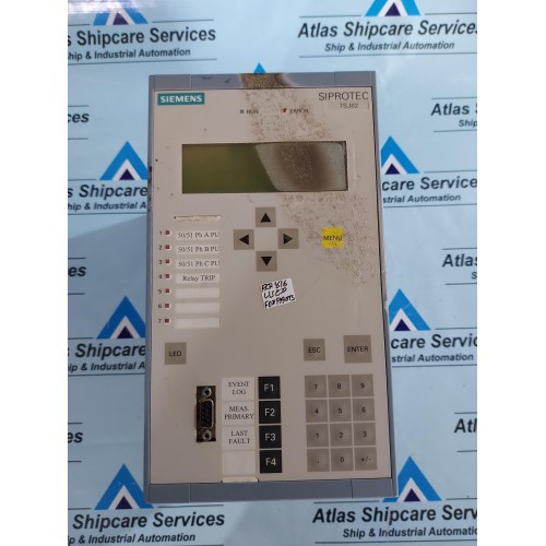 SIEMENS SIPROTEC 7SJ6211-2EB92-1FE0/EE OVERCURRENT PROTECTION AND CONTROL