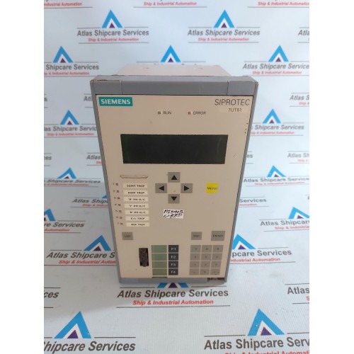 SIEMENS SIPROTEC 7UT6121-5EB22-1BA0/BB TRANSFORMER PROTECTION RELAY