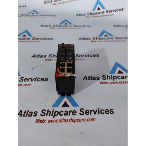 SIXNET SLX-6RS-4ST-D1 6-PORT INDUSRIAL ETHERNET SWITCH