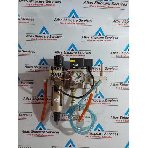 SMC EAV3000-F03-5YZ-Q VALVE WITH AW30-F03DH FILTER REGULATOR