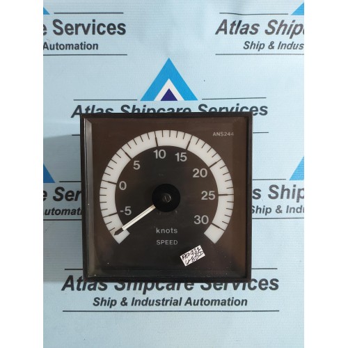 SPERRY MARINE ANS244 SAFE COMPASS DISTANCE KNOTS SPEED INDICATORS -5 TO 30