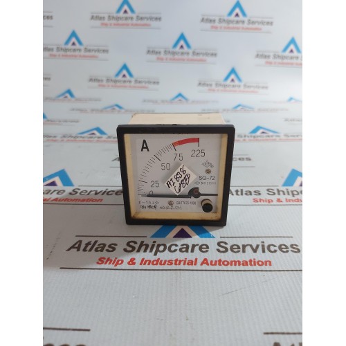 SQ-72 AMMETER 0 ~ 225 A