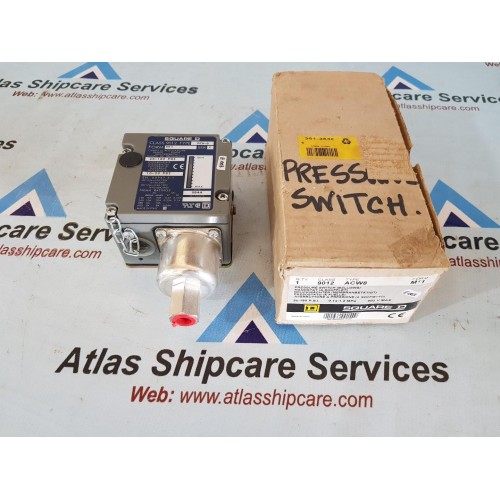 SQUARE D 9012 ACW-8 M11 PRESSURE SWITCH