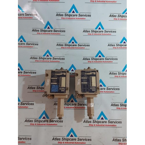 SQUARE D CLASS 9012 TYPE ADW-5 HYDRAULIC PRESSURE SWITCH