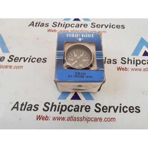 STEWART WARNER 204208 AIR PRESSURE GAUGE 0-150 PSI