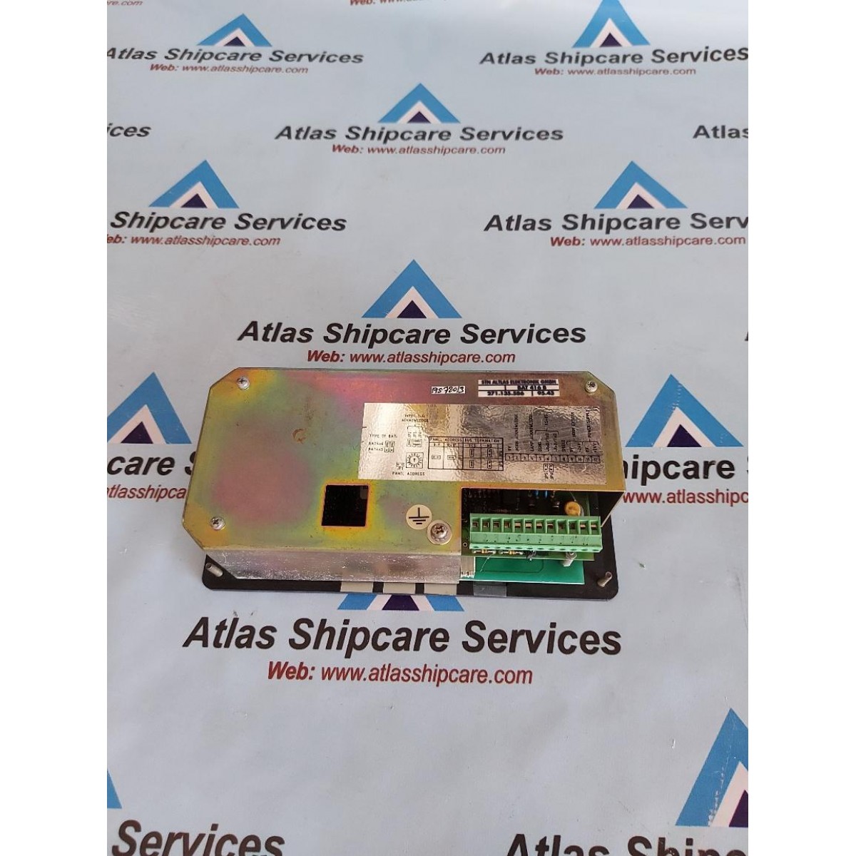 STN ATLAS BAT 416 B SIGNAL FIRE ALARM CONTROL DISPLAY| Atlas Shipcare ...