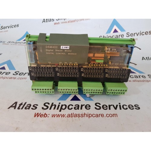 STN ATLAS DSM 402 DIGITAL CONTROL MODULE PART.NO : 271.123 856/F
