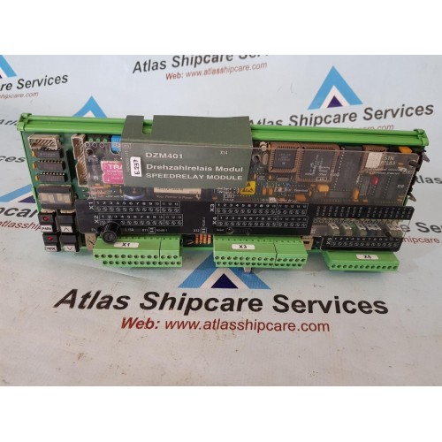 STN ATLAS DZM 401 SPEED RELAY MODULE PART.NO : 271.138 159/E
