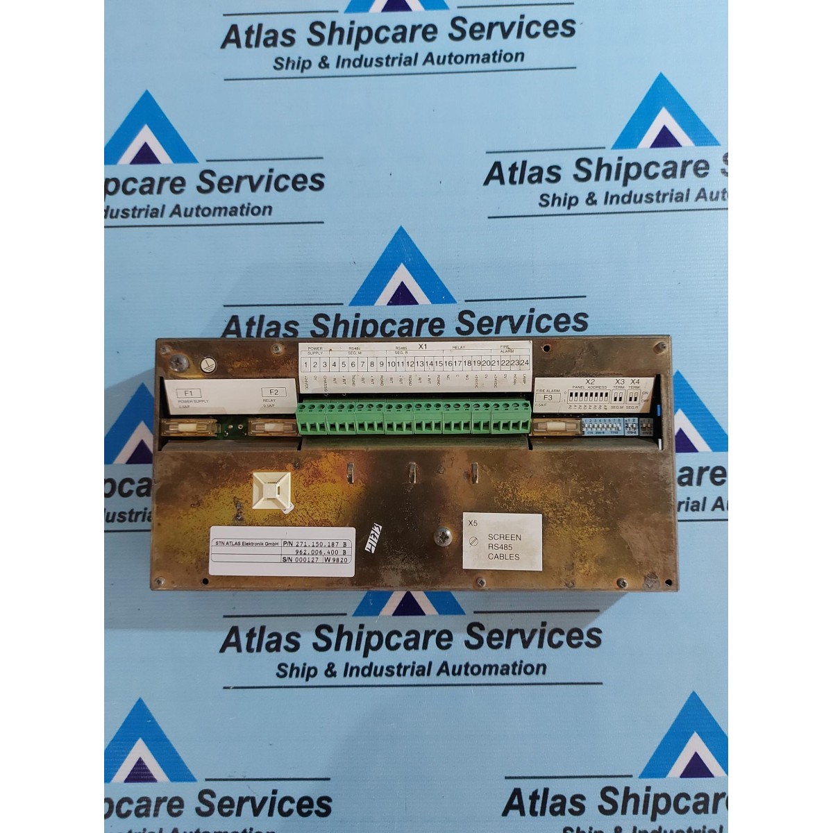 STN ATLAS GEAMAR MCS 40M MONITORING AND CONTROL SYSTEM| Atlas Shipcare ...