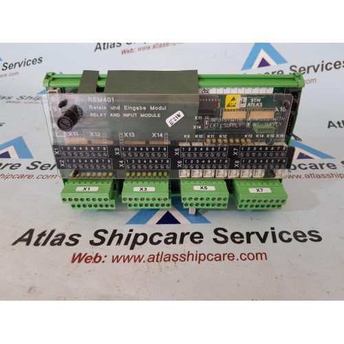 STN ATLAS REM 402 RELAY AND INPUT MODULE PART.NO : 271.123 854/E