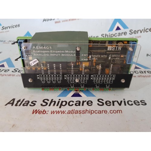 STN SYSTEMTECHNIK AEM 401 ANALOG-INPUT-MODULE PART.NO : 271.130 434