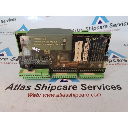 STN SYSTEMTECHNIK DSM 401 DIESEL CONTROL MODULE PART.NO : 271.130 437.BB.2